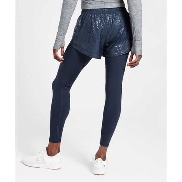 NWT Athleta Rainier 2 in 1 Tight Petite Small - Picture 2 of 10